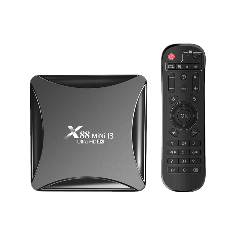 

x88 mini 13 2gb 16gb Android Tv Box 13.0 Smart TVBox RK3528 2.4G/5Ghz Wifi HDR 4K 4GB 32GB x88 pro 13 Media Player Set Top Box