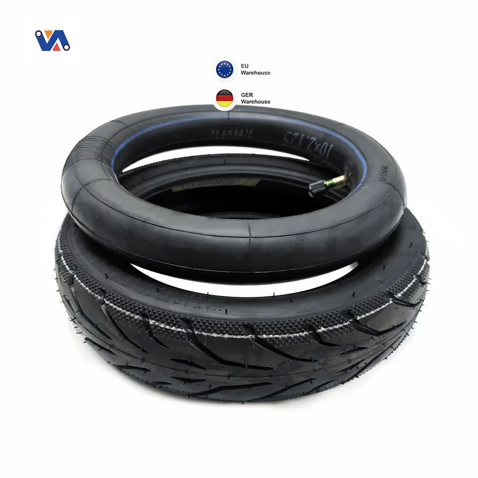 

New Image EU Warehouse Scooter Parts 10 x 2.125 Outer Tire And Inner Tube For Ninebot F25/F30/F40 Electric Scooter Accessories