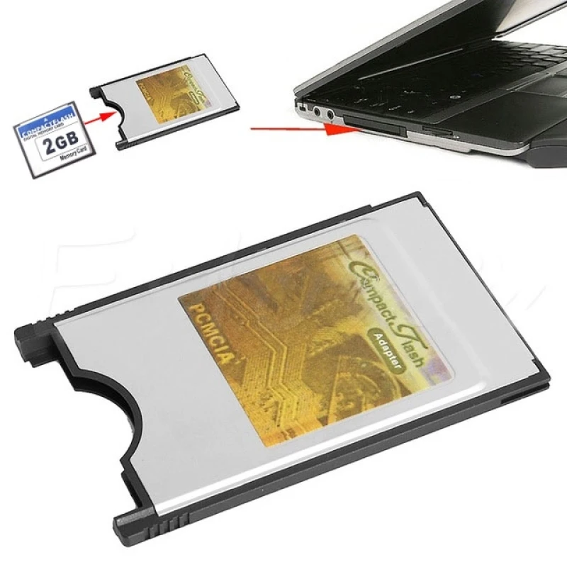 

Compact Flash CF to PC Card PCMCIA Adapter