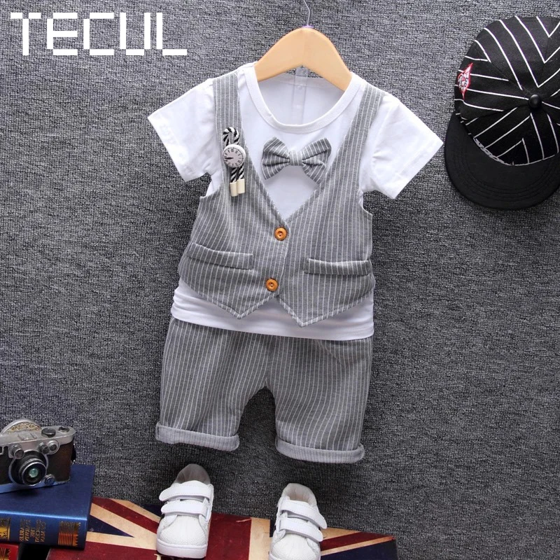 

TECUL boys clothing baby Short Sleeved T-shirt for children Vest for boys Summer dress for children 1 year old 3 baby boom, 11colors