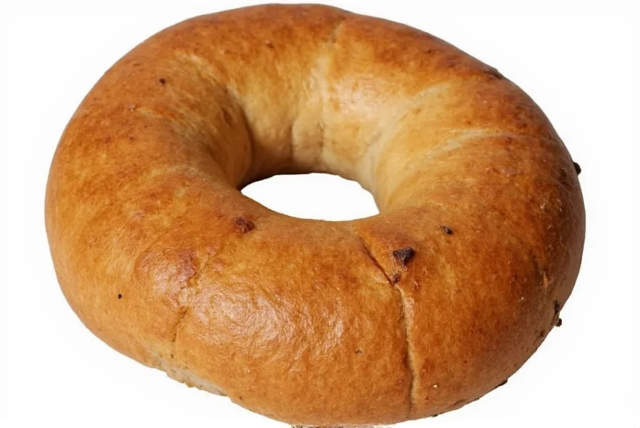 Nutrition label comparison showing calorie differences between various cinnamon raisin bagel brands