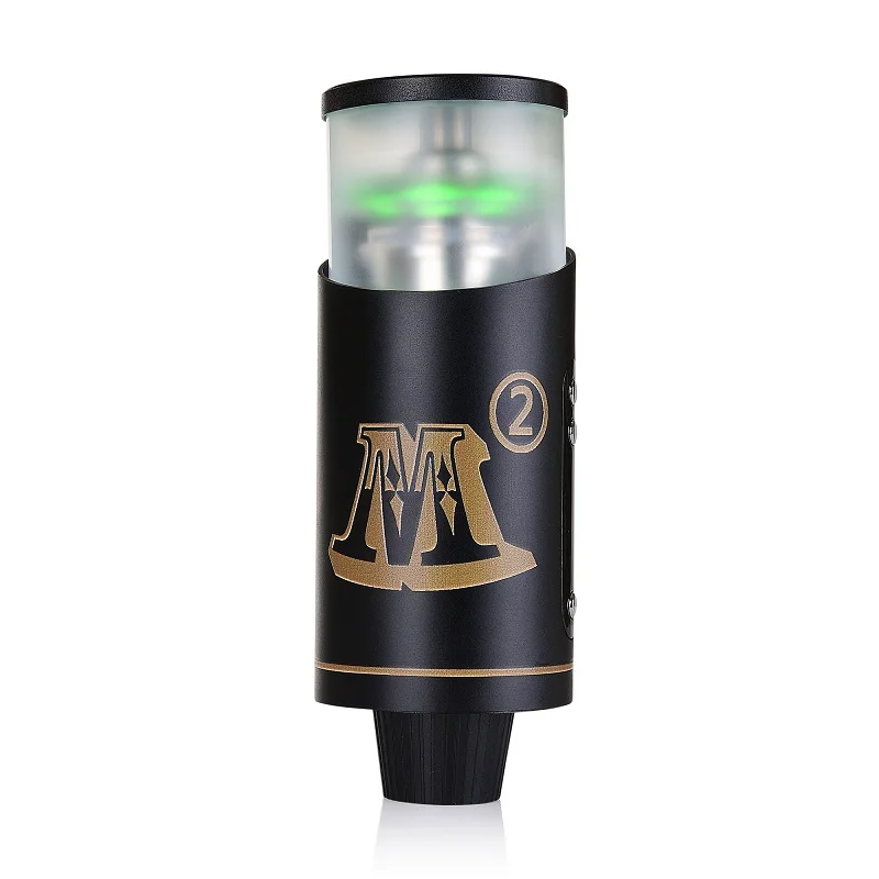 

original manufacturing Kangerm 200W M2 E shisha head support RBA atomizer rechargeable 18650 battery work with no charcoal, Black