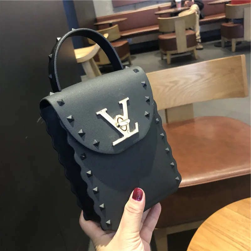 

New Fashion Ladies Jelly Purses Handbag Chain Shoulder Bags Luxury Handbags For Women, 7 colors