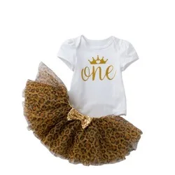 

Summer New Baby Dress Little Girls Party Dress Baby Romper Dresses Set With Headband, As picture shows
