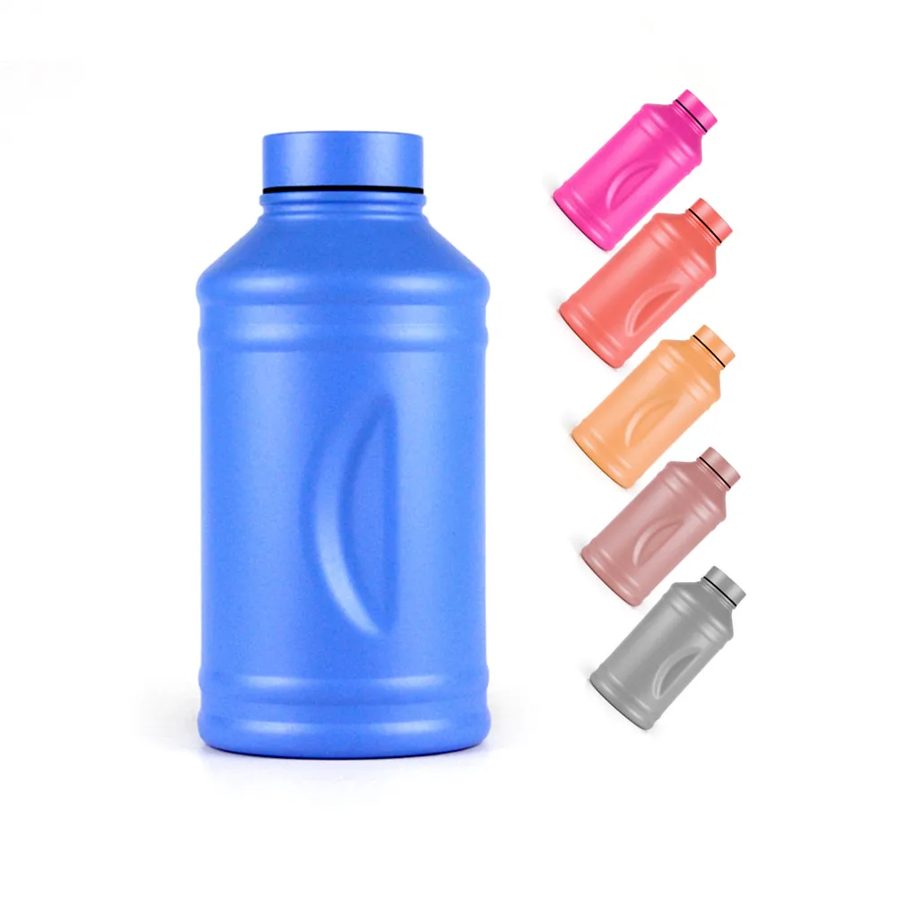 

Amazon hot selling stainless steel sports BPA free 2.2L water bottle single wall for gym