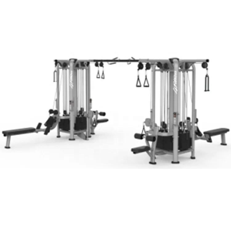 

New design professional fitness equipment multi-jungle 8 station strength machine commercial fitness equipment