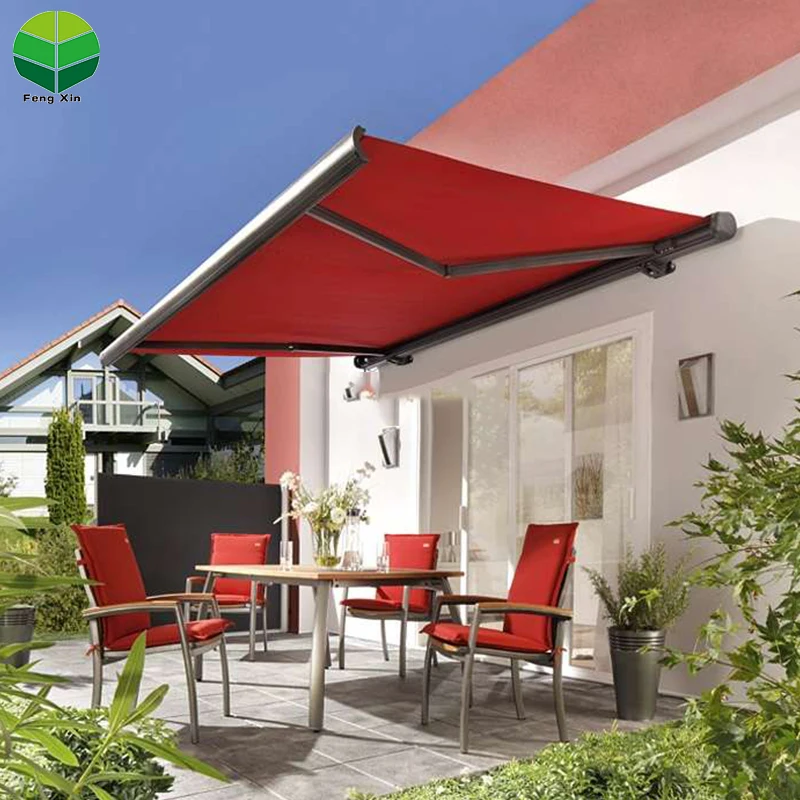 

retractable awning factory wholesale pvc canvas canopy free stand retract side awnings aluminum, Diferent colors are available