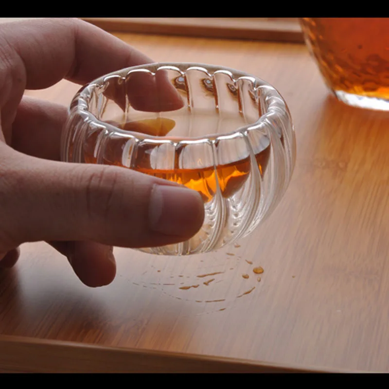 
Wholesale Double Wall Glass Travel Eco-friendly Special Coffee Cup 