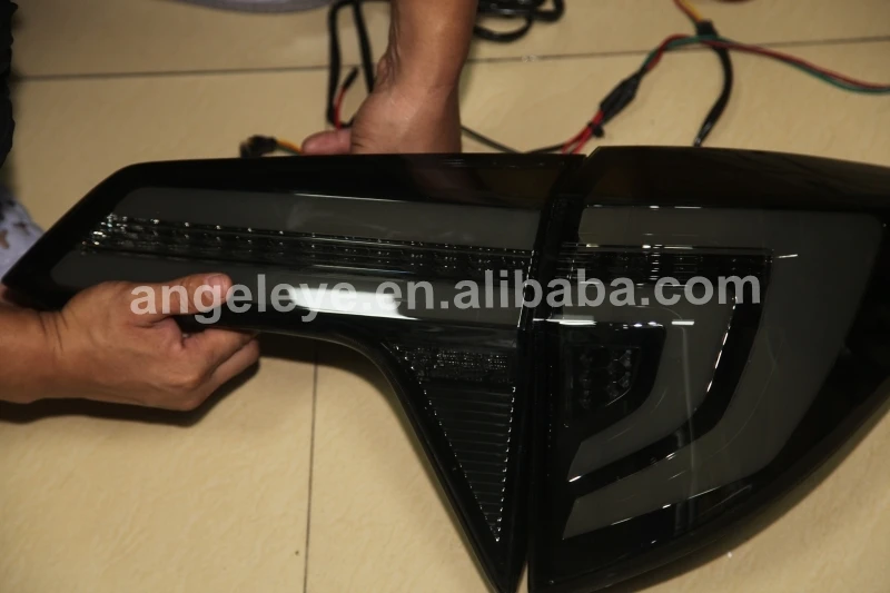 For HONDA HRV vezel LED Rear Light smoke 2013-2016