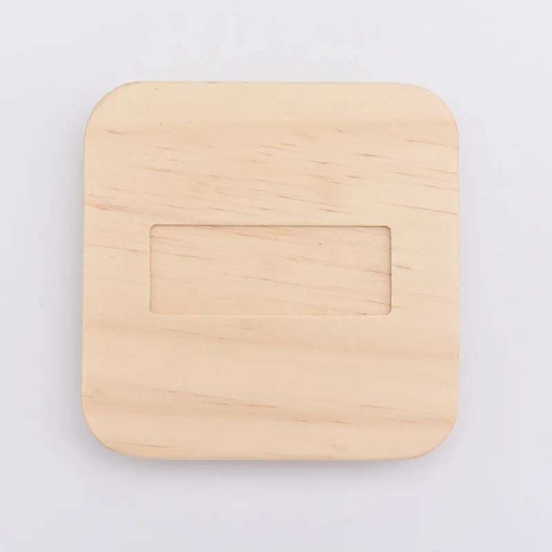 wooden candle jar lids