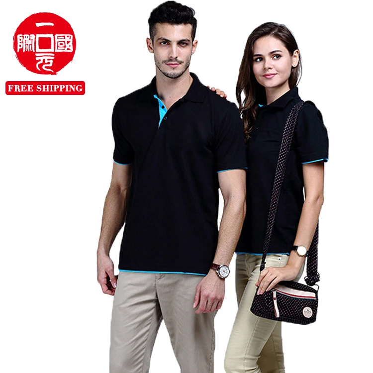 

POLO shirt work clothes embroidery short sleeve lapel T-shirt customization