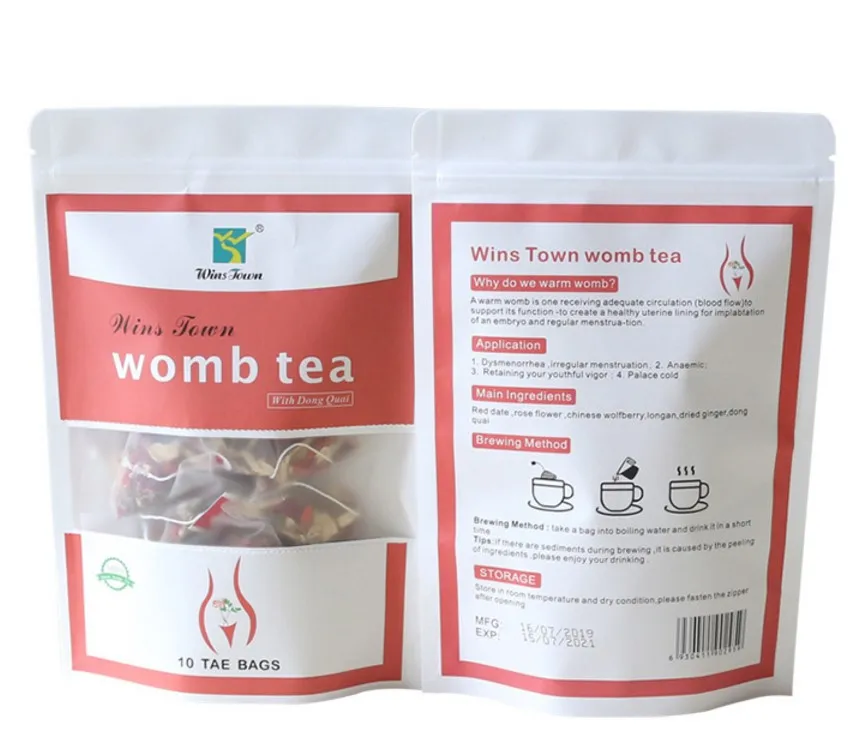 

OEM Private label organic Warm womb detox herb uterus tea for woman Period time yoni detox tea, As photoes