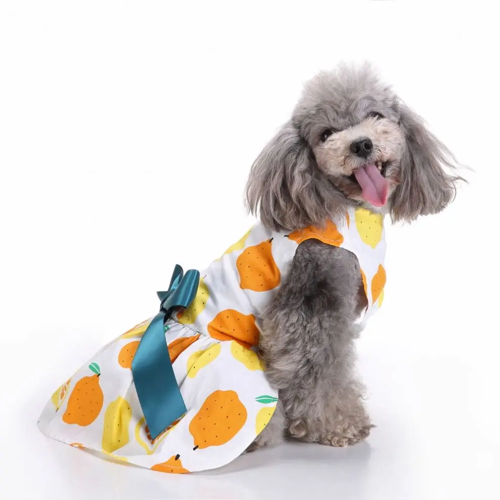 

Bulk Pet Clothes Dog Dress Pet Clothes, Yellow