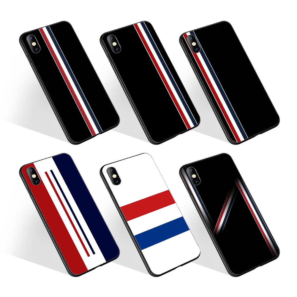 

Luxury Style Trendy Online Celebrity Customize Design Brand Black Soft TPU For Oppo Reno4 Pro For OnePlus 8 Pro