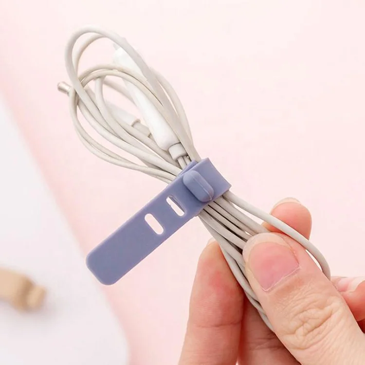 

Soft Silicone Rubber Cable Wire Organizer Winder Wholesales