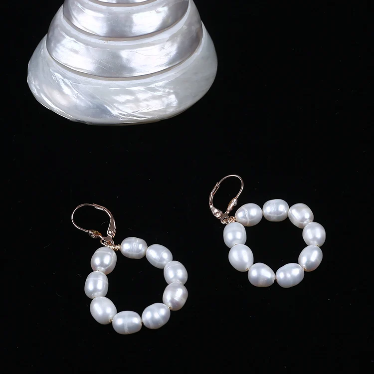 

women baroque pearl earring stud ear ring for women earing
