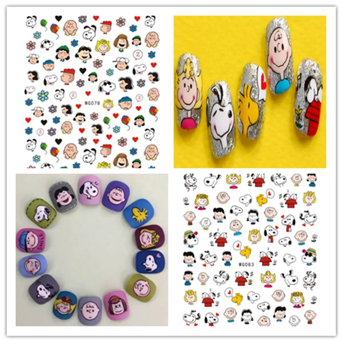 

Nail Art Decals for Girls Summer flowers nail stickers small leaves plant Nail Decoration, Plant decals decoration