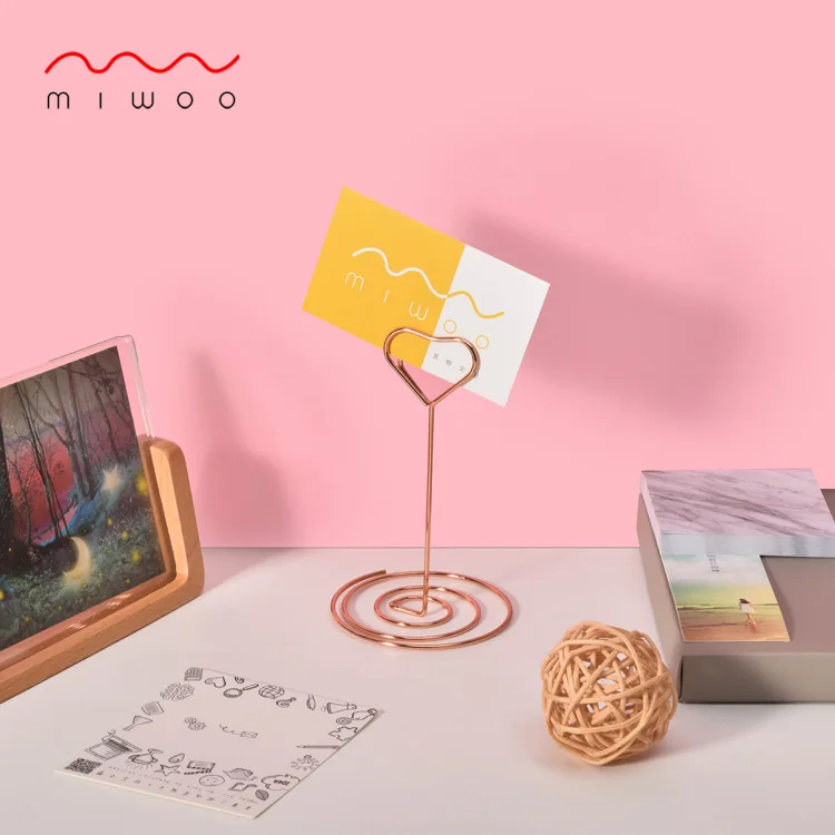 
Metal Number Price Tag Display Restaurant Table Desk Sign Holder Restaurant Food Label Holder Wedding Table Name Card Clip Stand 