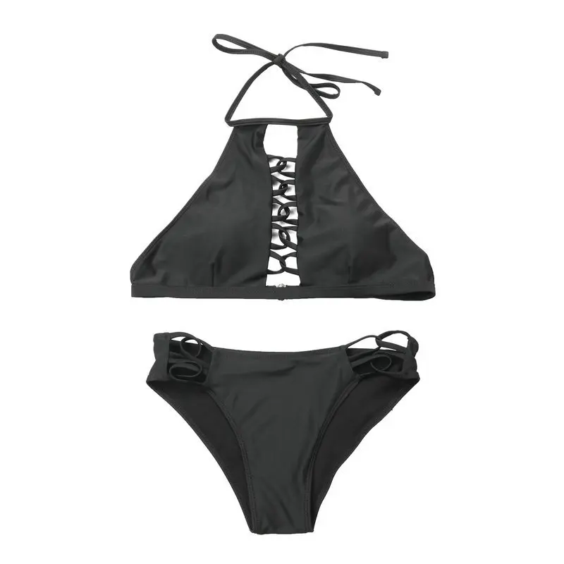 

2021 European and America Best Sell Two Piece Set crochet cover up women bikini, As picture show