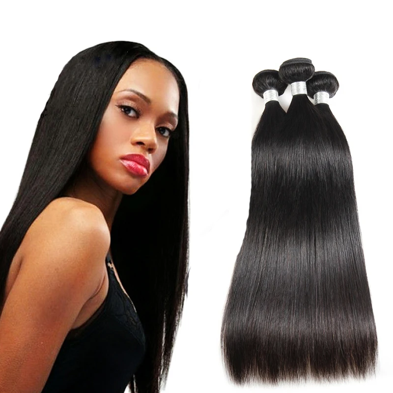 

New Coming 15A Grade Unprocessed Cuticle Aligned Wholesale Brazilian Mink Hair Virgin Straight Hair Bundles