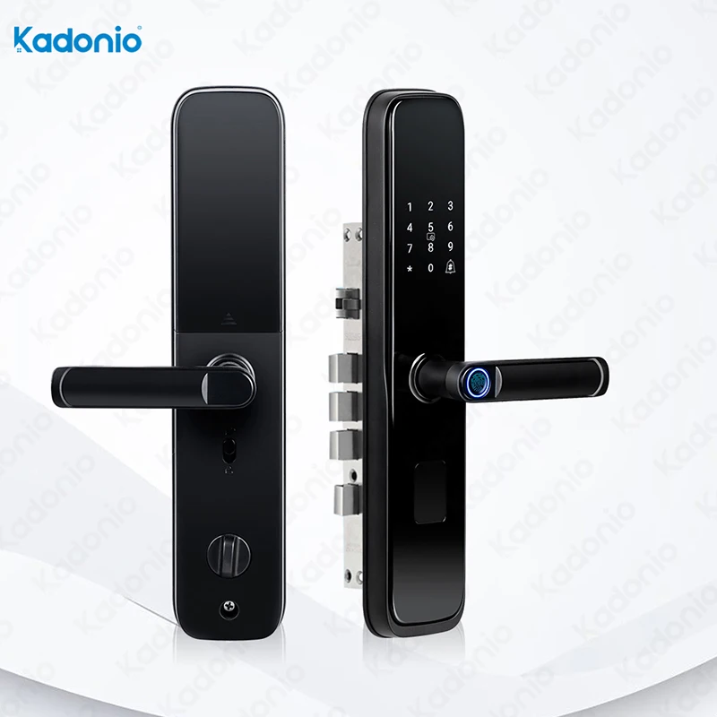 

Kadonio Factory Price Biometric Fingerprint Smart Lock Keyless Access Secure Electronic Keypad Door Lock