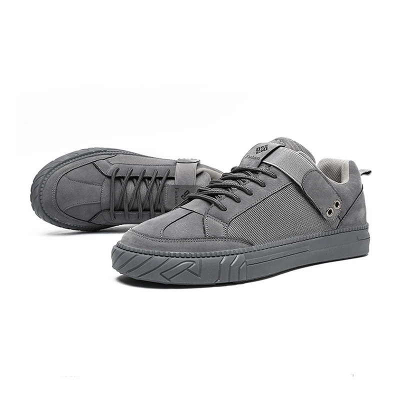 

Plus size 12 men's shoes fashion trend casual retro youth sneakers Korean fashion simple trendy walking shoes men, 3 color