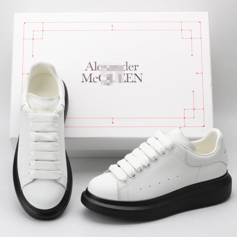 

Top Quality Mcqueens Nere Customization Men Sneakers Brand Mc Shoes GG Alexandra Mcqueens