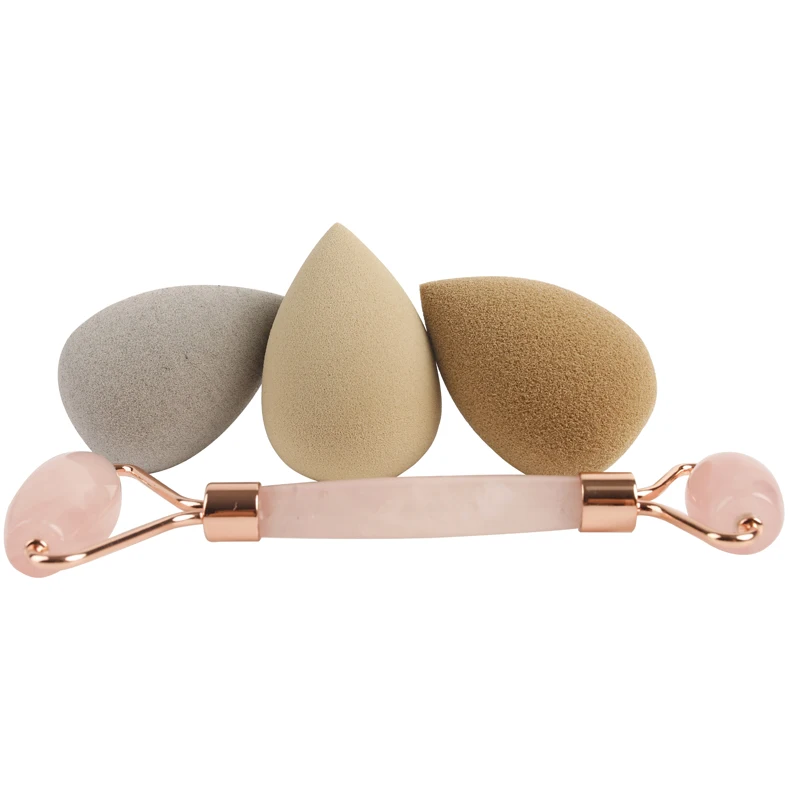 

Wholesale OEM Super Soft Makeup Sponge Puff Beauty Natural Black Tea Makeup Sponge Blender