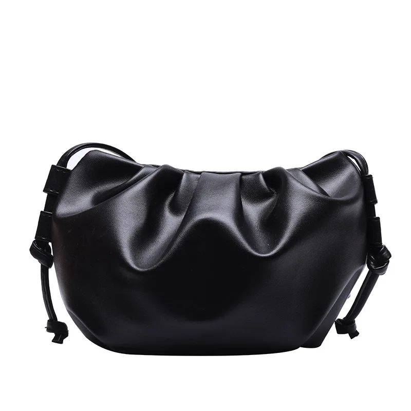 

2022 New Fashion Small Bag Mini Handbag Women Shoulder Messenger Bags Pleated Cloud Totes for girls summer bags