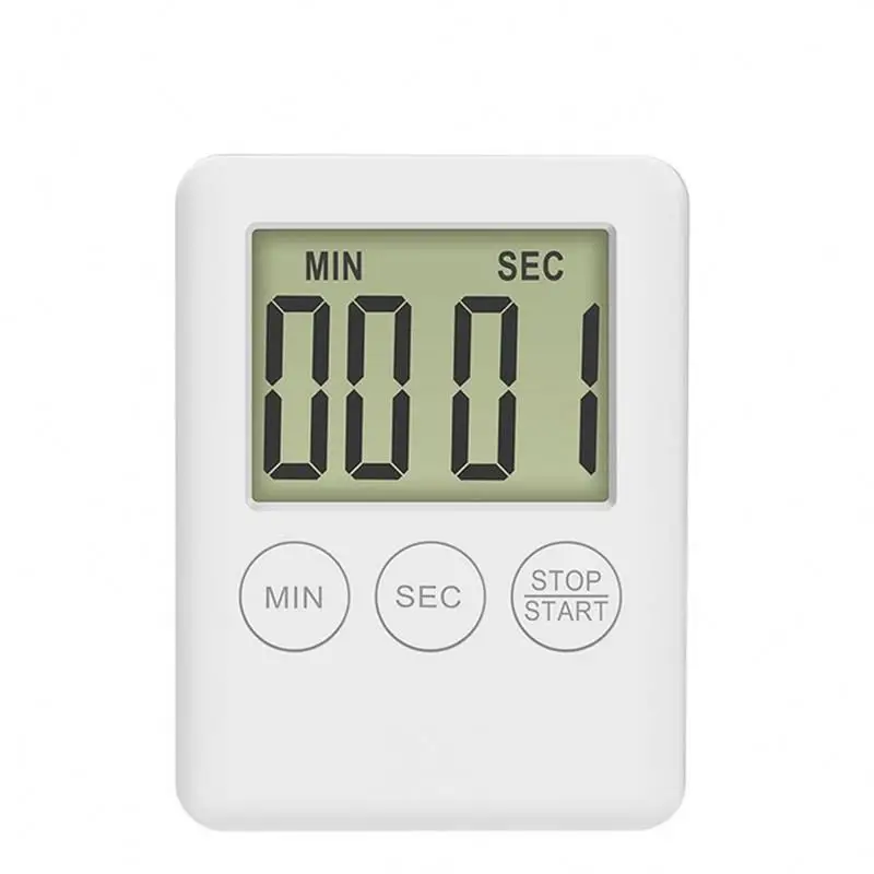 

kitchen cook timer customized ,NAYaf kitchen countdown timer with alarm clock, White