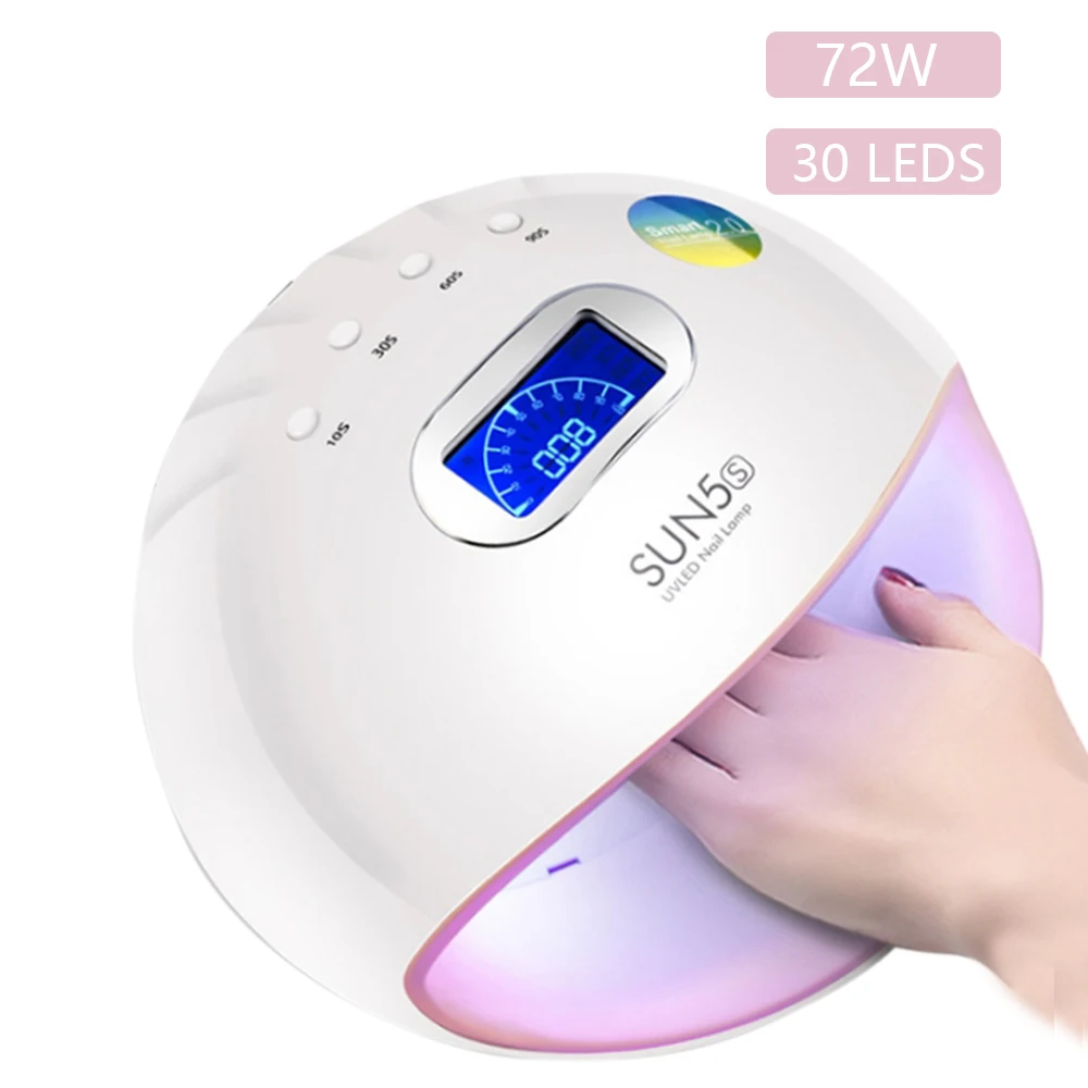

2020 customized LED UV lamp nail gel uv led cordless nail lamp