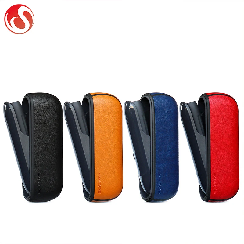 Durable Scratch-resistant PU Leather Protective Holder Case for IQOS 3