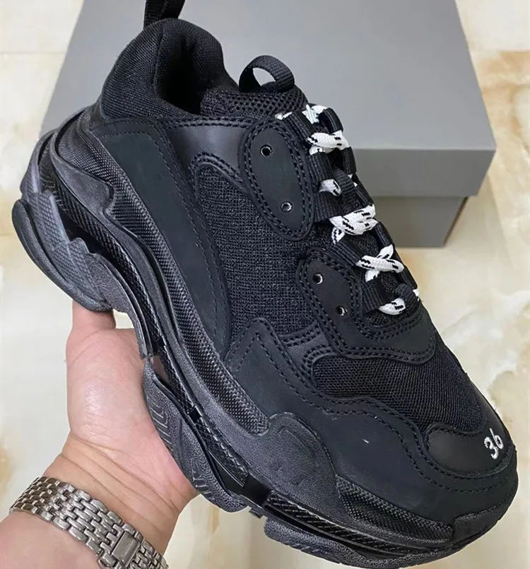 

2022wholesal original brand top quality men balanciaga triple s shoe balanciagas luxury brand designer sneakers stock shoes