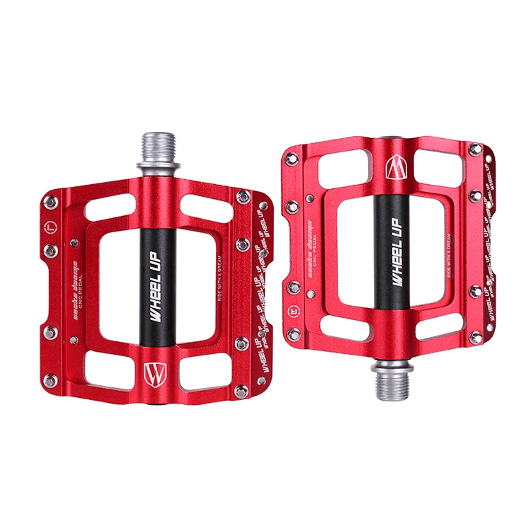 

Wheel up Bicycle Pedals Mtb Quick Release Rainproof Seal Bearing Widen Bike Road Pedal