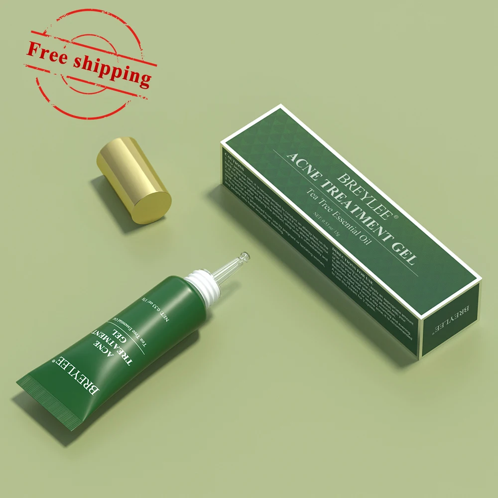 

BREYLEE New arrival acne treatment gel tea tree oil serum acne skin care free shipping