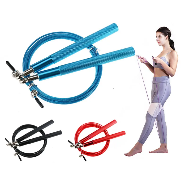 

Anti-slip Handle Weighted Jump Rope Speed Jump Rope Universal Bearing Skipping Rope