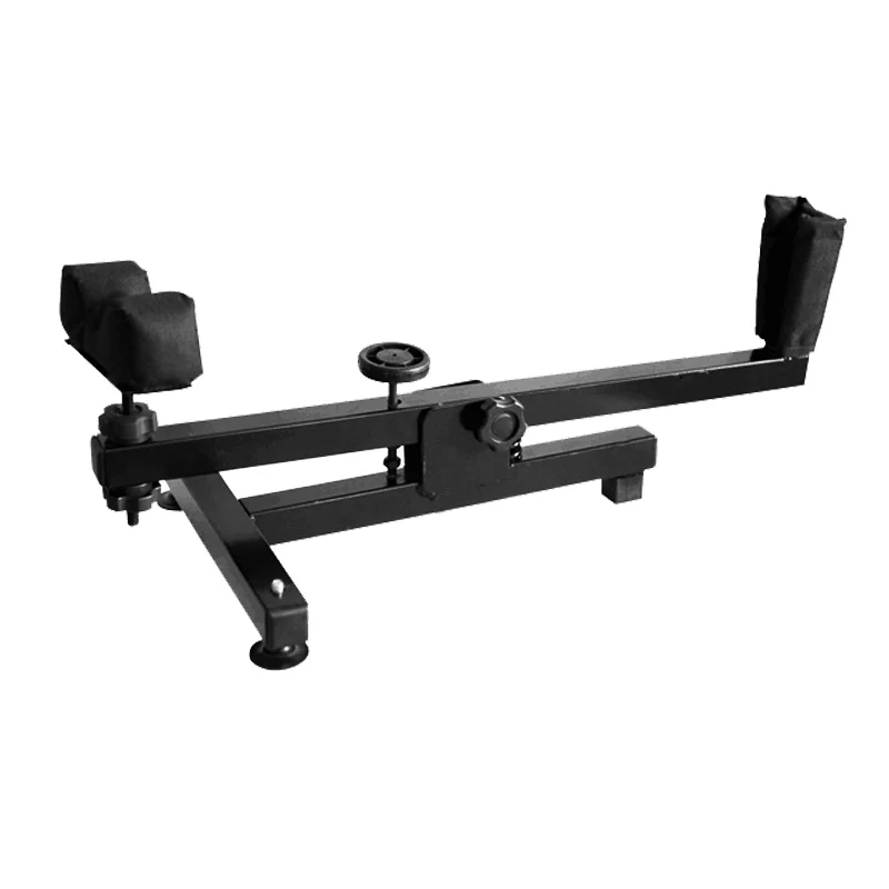 

Tactical Adjustable Shooting Rest Cleaning and Maintenance Support Rack for Hunting Rifle Accessories, Black