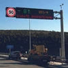 Urban Road Real Time Traffic Speed Indication LED Display