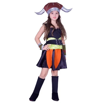 viking dress up girl