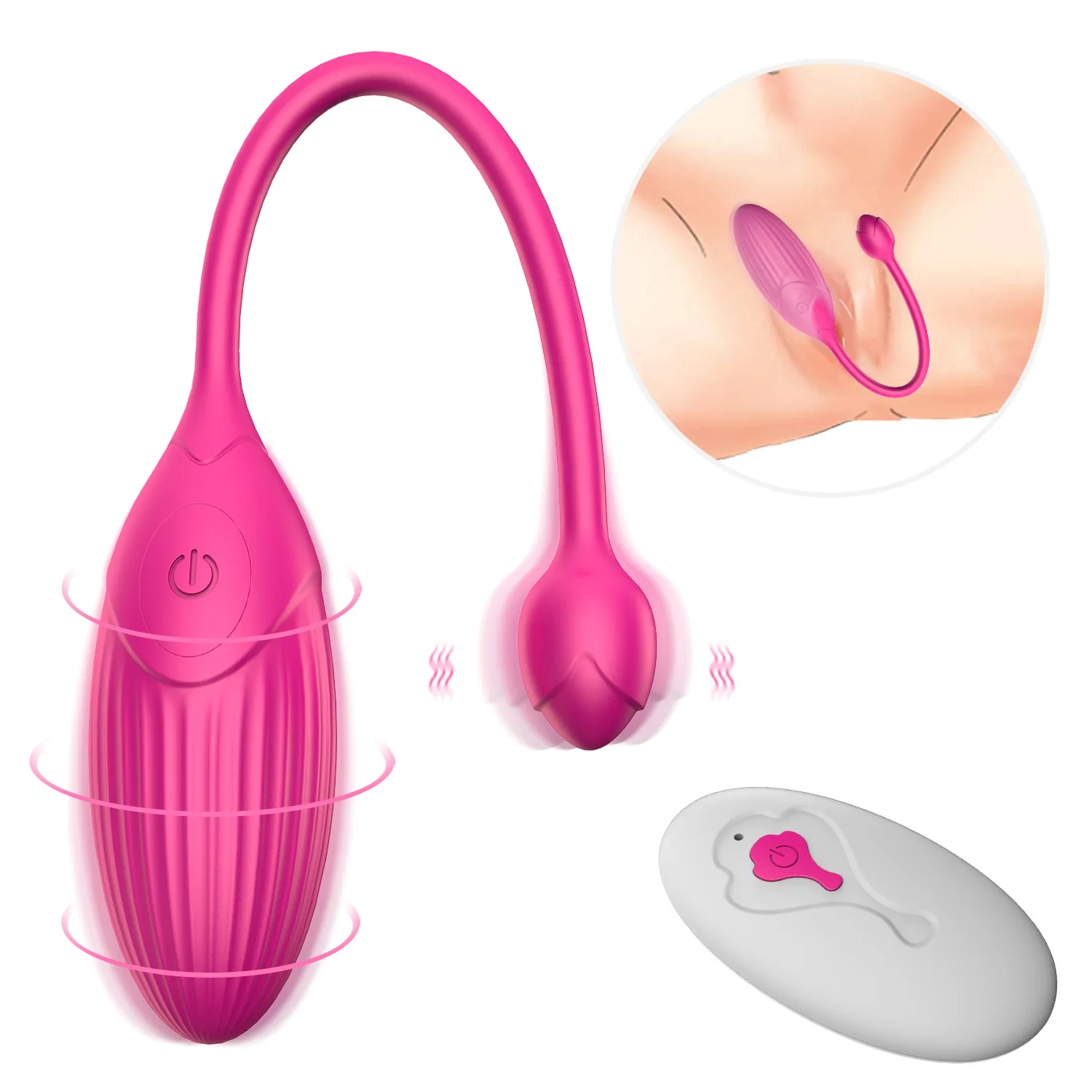 

Remote Control Vibrating Egg Female Vaginal G-spot Clitoral Stimulator Vibrators Sex Toys for Women Bullet Vibrator