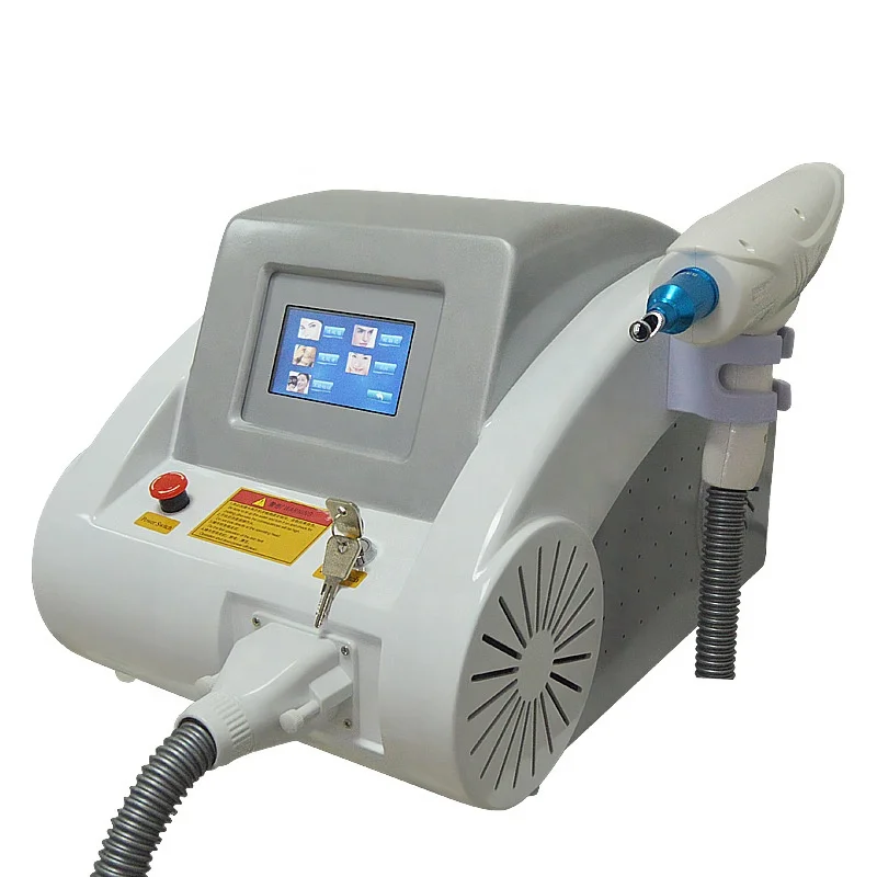 

2021s Portable Q-switched 1064nm 532nm 1320nm Nd Yag Laser Tattoo Removal Machine Black Doll Carbon Peeling