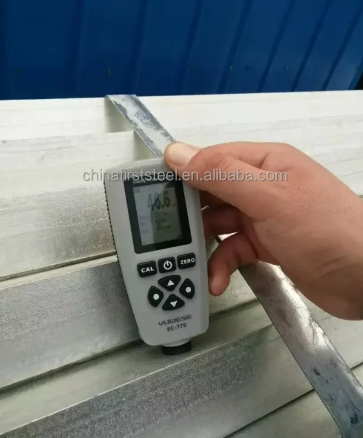 ASTM A36 Galvanized Slotted Angle 3x3x1/4 Inch with Elongated Holes