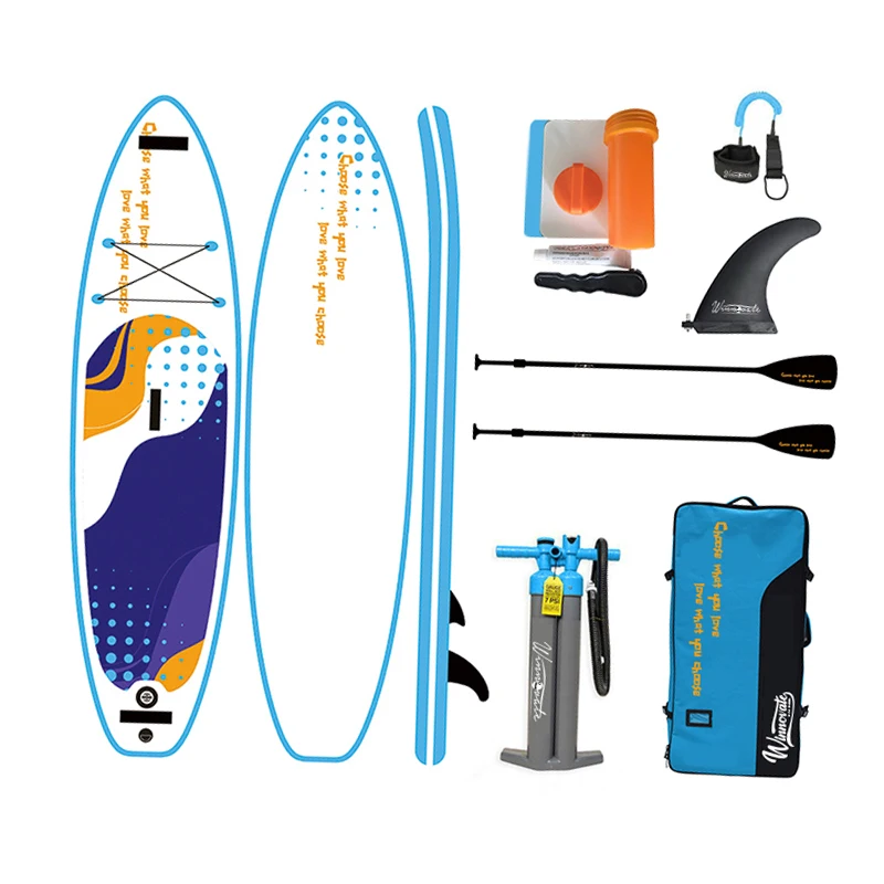 

WINNOVATE1241 Drop Shipping stand up paddle inflatable boogie board kayak inflatable board