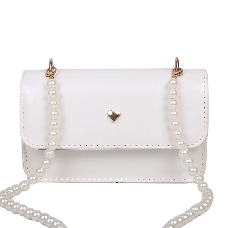 

New pearl shoulder handbags women chain fashion purse bags, As photos