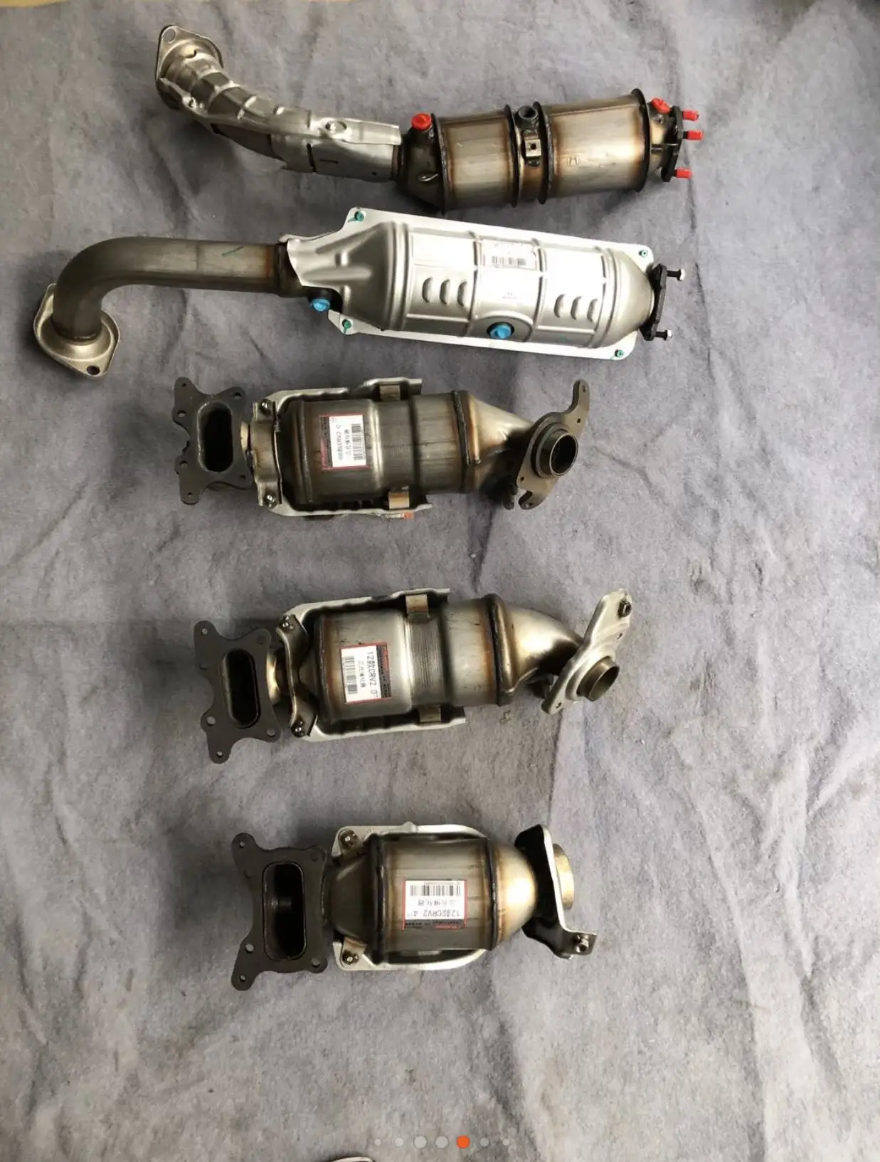 Stainless Steel Exhaust Catalytic Converter For Honda Crv 0711 High
