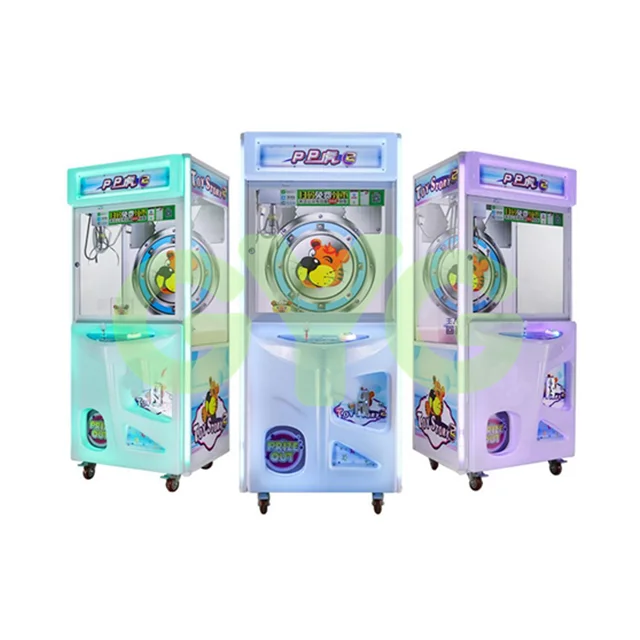 

GYG Coin Operated Games Claw Crane TOY Vending Machines For Sale Toy Crane Machine, Oem--acrylic could be customized