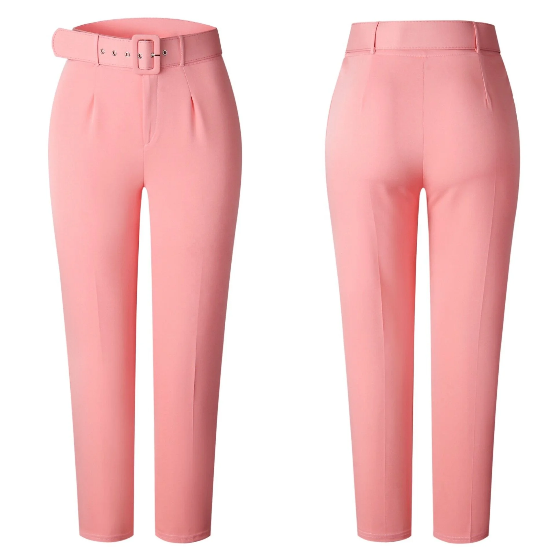 

Slim slimming suit pants Ladies OL trousers with belt