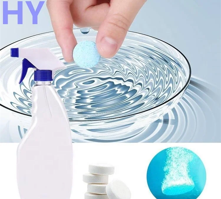 

Washing Machine Kitchen Natural Solid Glass Windshield Cleaning Tablets, Blue