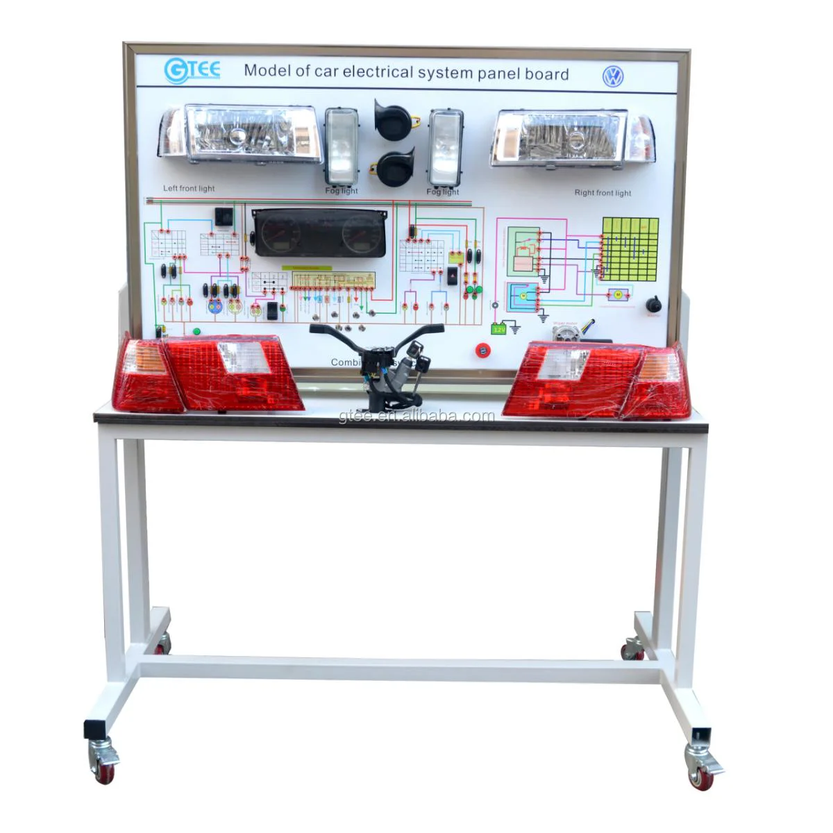 Automotive Electrical Panel Board Teaching Aid Equipment Jetta Lighting