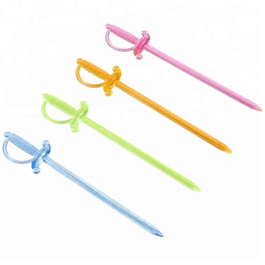 Mini Espada De Plástico Para Cóctel,85mm - Buy Recoge,Espada De Toma,De Plástico De Cóctel Recoge Product Alibaba.com